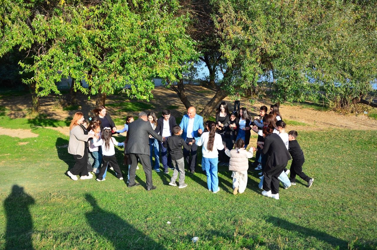 Ağtafada şəhid övladları üçün ekskursiya təşkil olunub - FOTOLAR